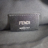 【Aランク】フェンディ FENDI レザーベルトバッグ 7VA605-0AMAC ボディバッグ レザー ブラック ファスナー シルバー金具 メンズ【ISEYA】