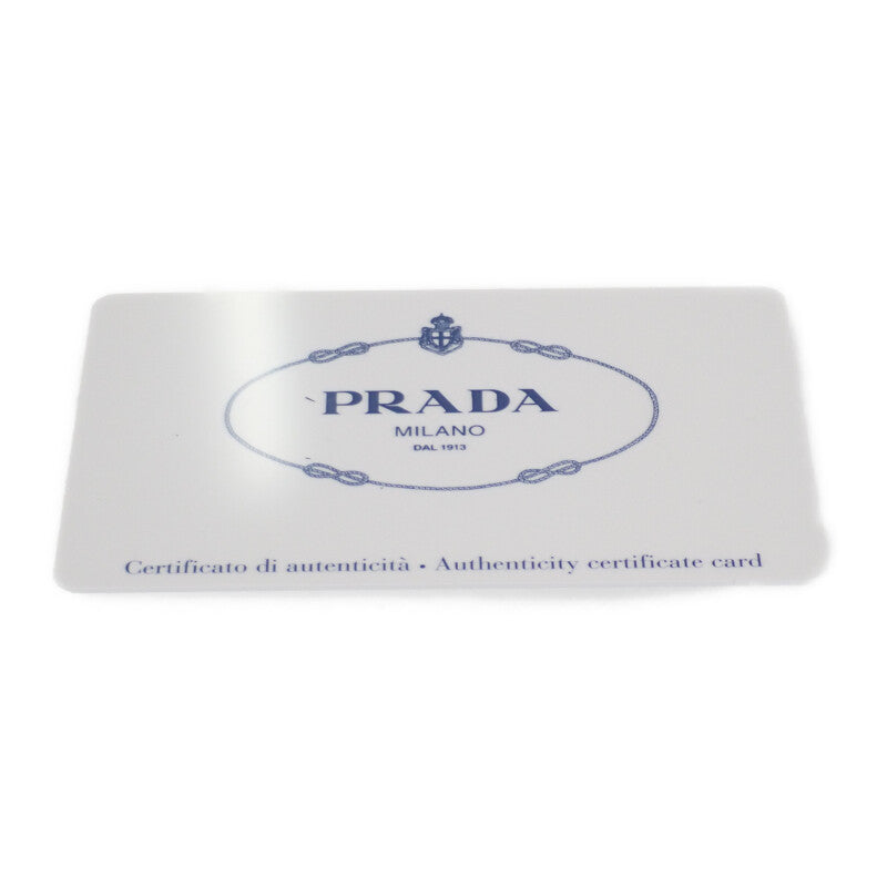 プラダ PRADA レオパード バックパック 1BZ001 リュック・デイパック ナイロン ブラウン ブラック レディース【中古】【Aランク】