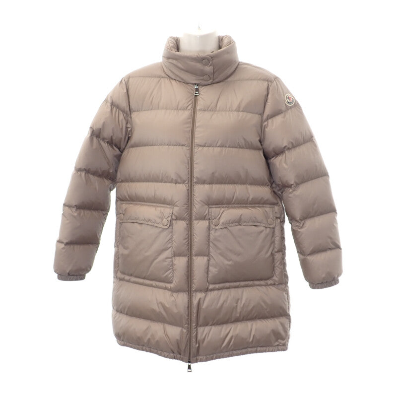 【Aランク】モンクレール MONCLER ABRICOTIER アブリコティエール G20931B000035396Q ダウンジャケット ナイロン ベージュ 0 レディース【ISEYA】