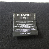 【Aランク】シャネル CHANEL ココマーク ストール マフラー AA7291_B04632_94305 ストール カシミヤ ブラック レディース ユニセックス【ISEYA】