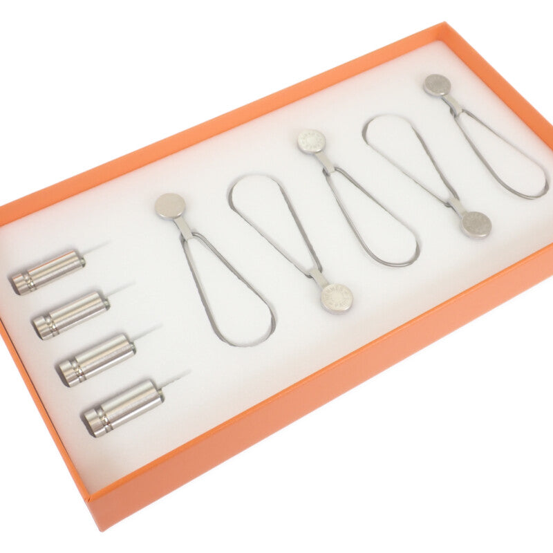 エルメス HERMES ハンギングセット スカーフフック H019012S00 その他雑貨 シルバー レディース【中古】【Sランク】