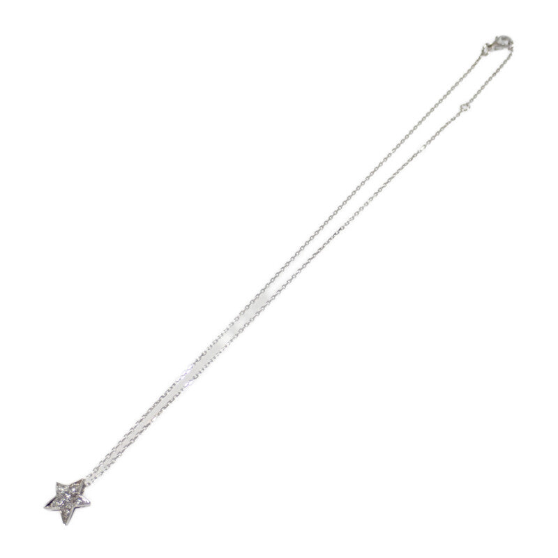 シャネル CHANEL コメット コレクション スモールモデル J2709 ネックレス K18ホワイトゴールド ダイヤモンド レディース【中古】【Aランク】