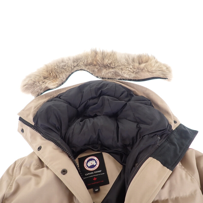 【Bランク】カナダグース CANADA GOOSE マッケンジー パーカ ヘリテージ 2302JL ダウンジャケット ポリエステル コットン 天然コヨーテ ベージュ M レディース メンズ【ISEYA】