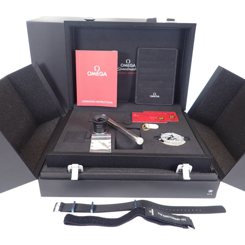 【並行輸入品】オメガ OMEGA スピードマスター ムーンウォッチ プロフェッショナル 311.30.42.30.01.006 腕時計 ステンレススチール 手巻き ブラック文字盤 メンズ【中古】【Aランク】