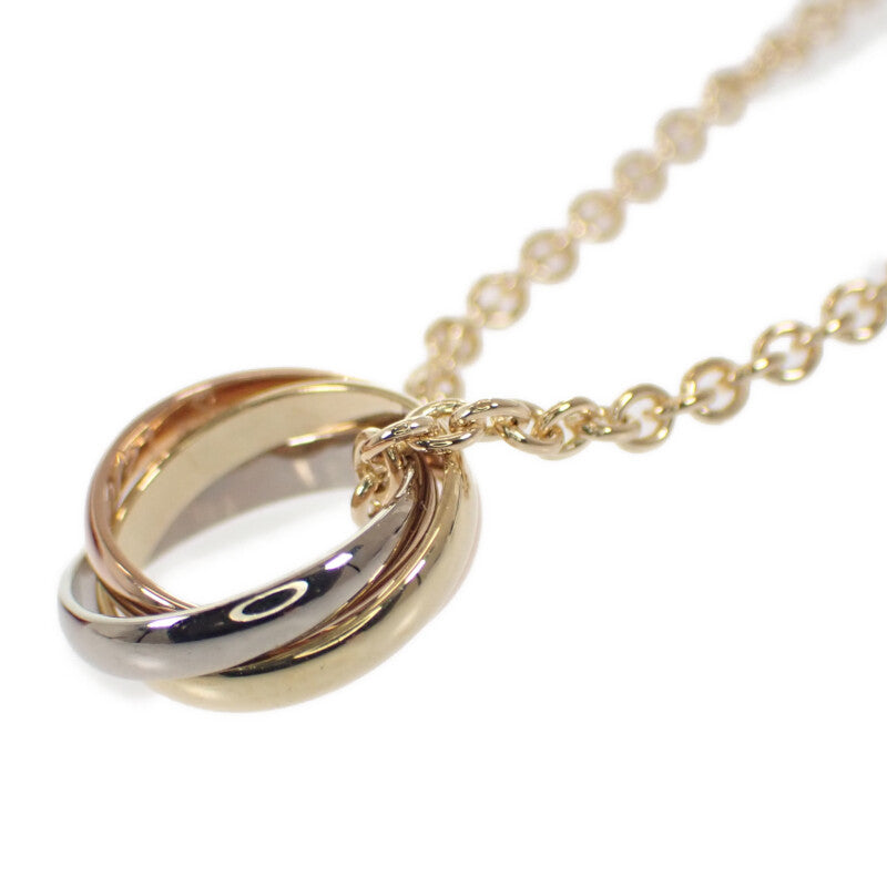 カルティエ CARTIER ベビー トリニティ B7006600 ネックレス K18イエローゴールド K18ピンクゴールド K18ホワイトゴールド レディース【中古】【Aランク】