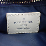 【Aランク】ルイヴィトン LOUIS VUITTON サック・マラン モノグラム・ウォーターカラー M57830 ショルダーバッグ キャンバス ブルー ドローストリング メンズ【ISEYA】