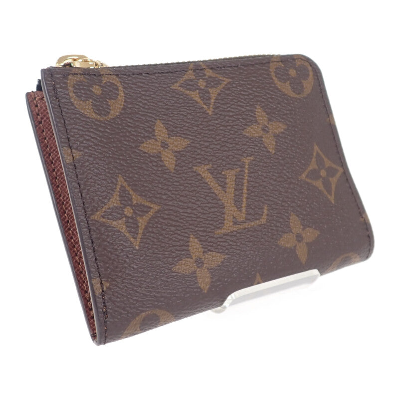 【Sランク】ルイヴィトン LOUIS VUITTON ポルトフォイユ・ノア コンパクト ファスナー小銭入れ M83476 コインケース モノグラムキャンバス アルマニャック ブラウン ゴールド金具 レディース ユニセックス【ISEYA】