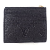 【Sランク】ルイヴィトン LOUIS VUITTON ポルト カルト・フローラ M82639 カードケース モノグラムアンプラント ブラック ファスナー メンズ 【ISEYA】