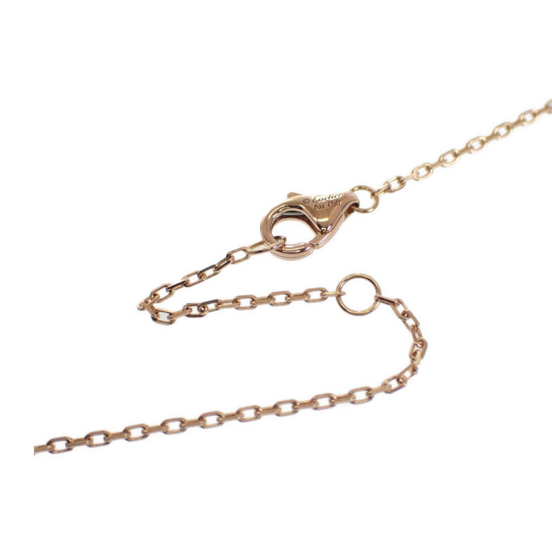 カルティエ CARTIER トリニティ B3046000 ネックレス K18ピンクゴールド ピンクサファイヤ レディース【中古】【Aランク】