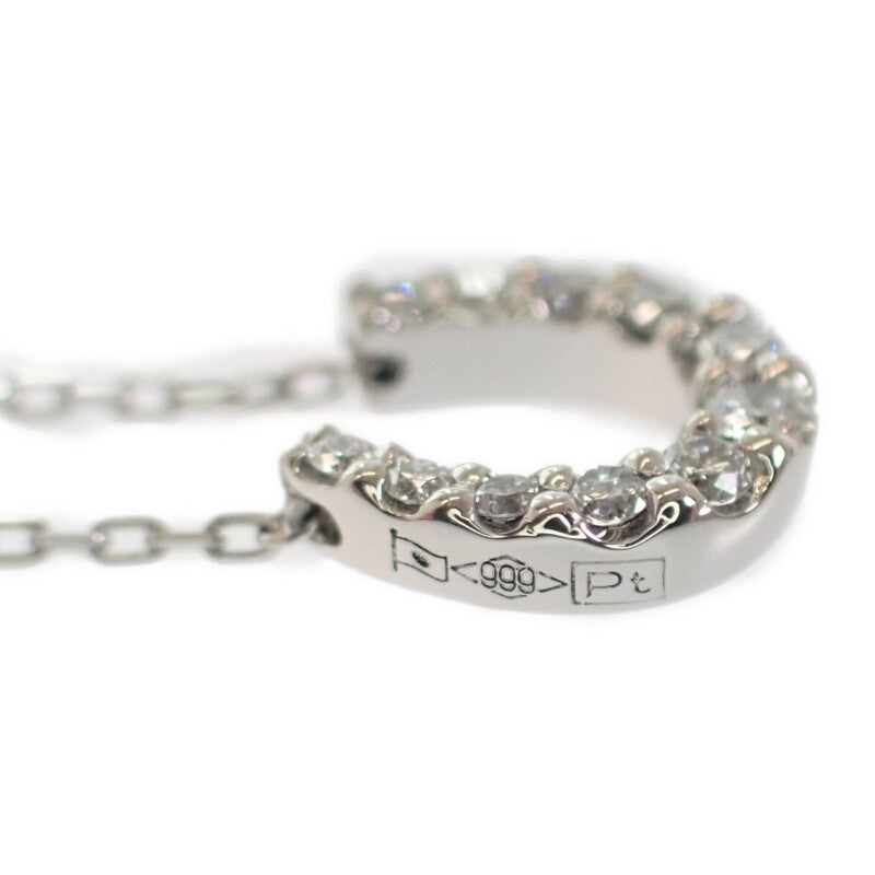 ポンテヴェキオ Ponte Vecchio ホースシュー GL1526N001WDM9H ネックレス Pt850プラチナ Pt999 ダイヤモンド レディース【中古】【Aランク】