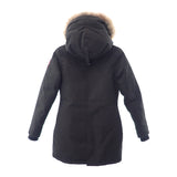 【ABランク】カナダグース CANADA GOOSE VICTORIA PARKA 3037LA ダウンジャケット ポリエステル ブラック S レディース【ISEYA】