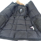 【ABランク】カナダグース CANADA GOOSE VICTORIA PARKA 3037LA ダウンジャケット ポリエステル ブラック S レディース【ISEYA】