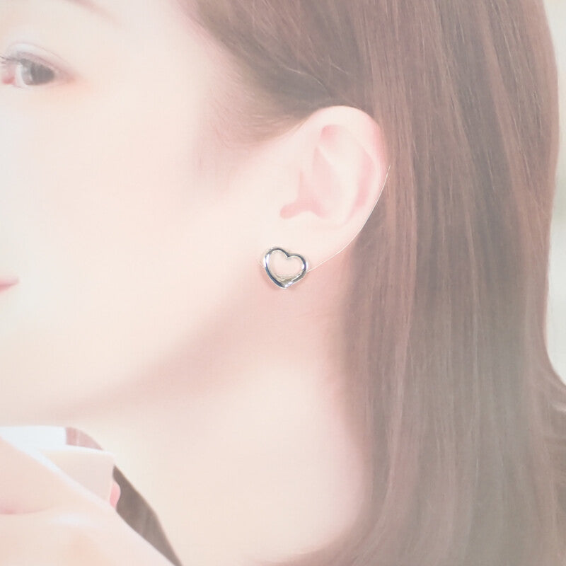 ティファニー TIFFANY&Co. オープンハート ピアス シルバー925 レディース【中古】【Aランク】