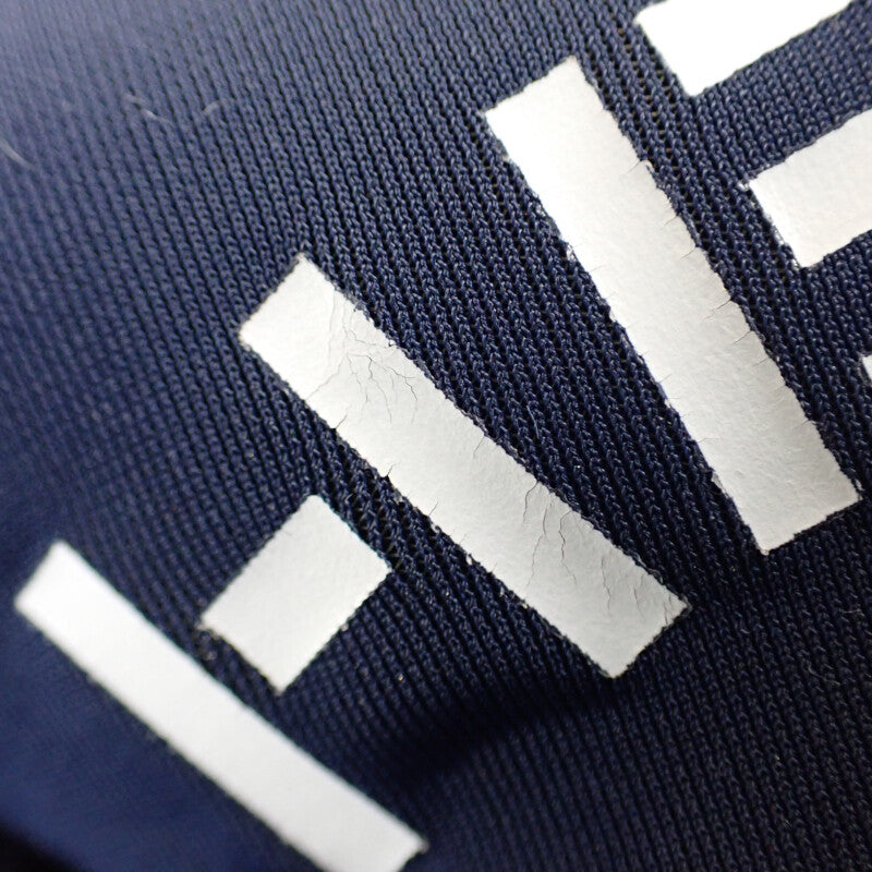 【中古】エルメス HERMES トゥルースフラット MM ネオバン ポーチ ナイロン ポリウレタン ネイビー  レディース【ABランク】