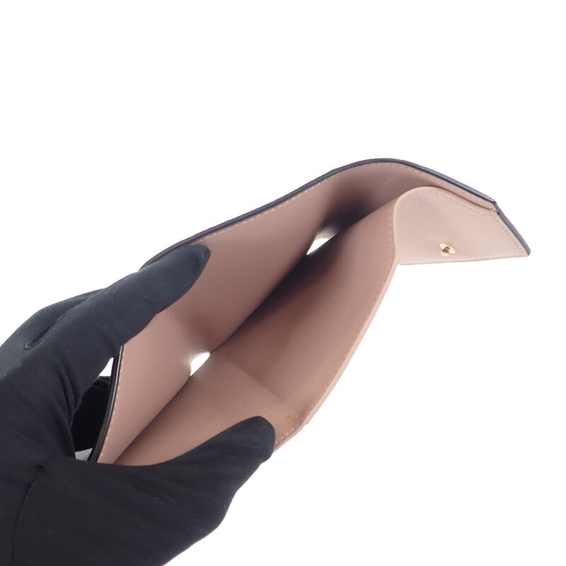 ティファニー TIFFANY&Co. Tウォレット 71935299 三つ折り財布 レザー