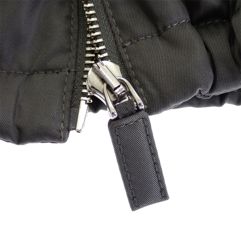 プラダ PRADA トライアングルロゴ 54 SGB716 ダウンジャケット ナイロン グレー メンズ【中古】【Aランク】