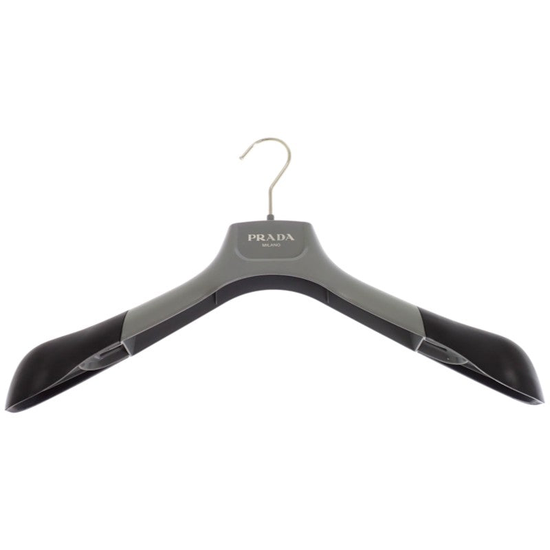 プラダ PRADA トライアングルロゴ 54 SGB716 ダウンジャケット ナイロン グレー メンズ【中古】【Aランク】