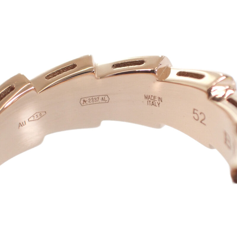 ブルガリ BVLGARI セルペンティ ヴァイパー 11号 52 356630 リング K18