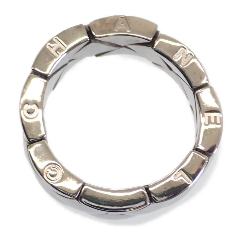 シャネル CHANEL マトラッセ 13号 リング K18ホワイトゴールド 51 レディース メンズ【中古】【Aランク】