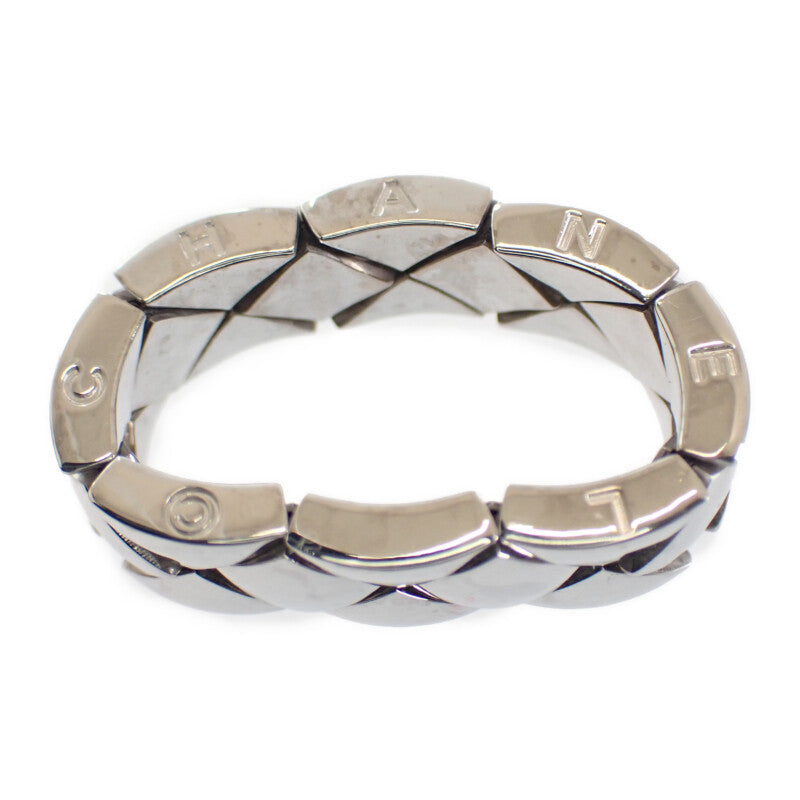 シャネル CHANEL マトラッセ 13号 リング K18ホワイトゴールド 51 レディース メンズ【中古】【Aランク】