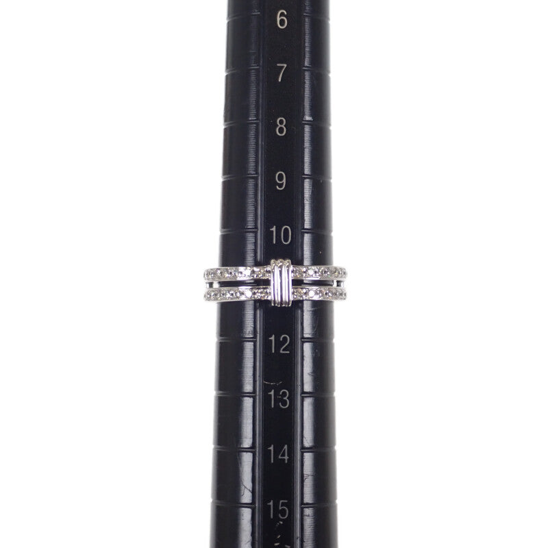 モーブッサン MAUBOUSSIN スプティール・エテルニテ 11号 52 リング K18ホワイトゴールド ダイヤモンド レディース【中古】【Aランク】