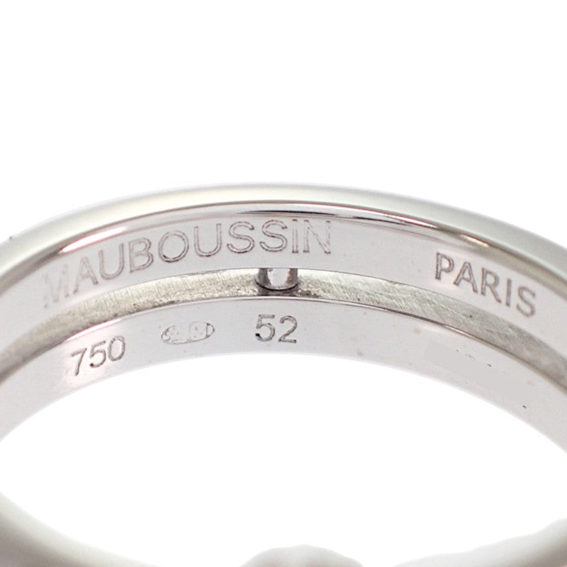 モーブッサン MAUBOUSSIN スプティール エテルニテ フルエタニティ 11号 52 リング K18ホワイトゴールド ダイヤモンド レディース【中古】【Aランク】