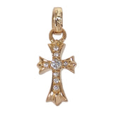 クロムハーツ CHROME HEARTS ベビーファットチャーム 2378-304-1410-9100 ペンダントトップ ダイヤモンド K22PG メンズ【中古】【Aランク】