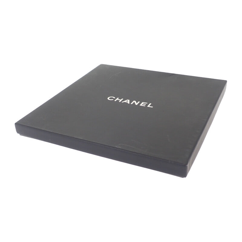 シャネル CHANEL ココマーク スカーフ コットン ネイビー ピンク