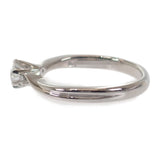 ラザール LAZARE  ヴァイン リング Pt950プラチナ 9号 ダイヤモンド レディース【中古】【Aランク】