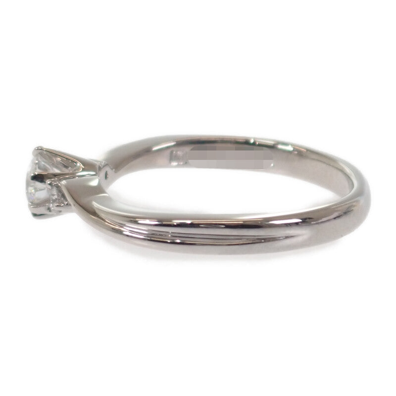 ラザール LAZARE  ヴァイン リング Pt950プラチナ 9号 ダイヤモンド レディース【中古】【Aランク】