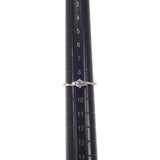 ラザール LAZARE  ヴァイン リング Pt950プラチナ 9号 ダイヤモンド レディース【中古】【Aランク】