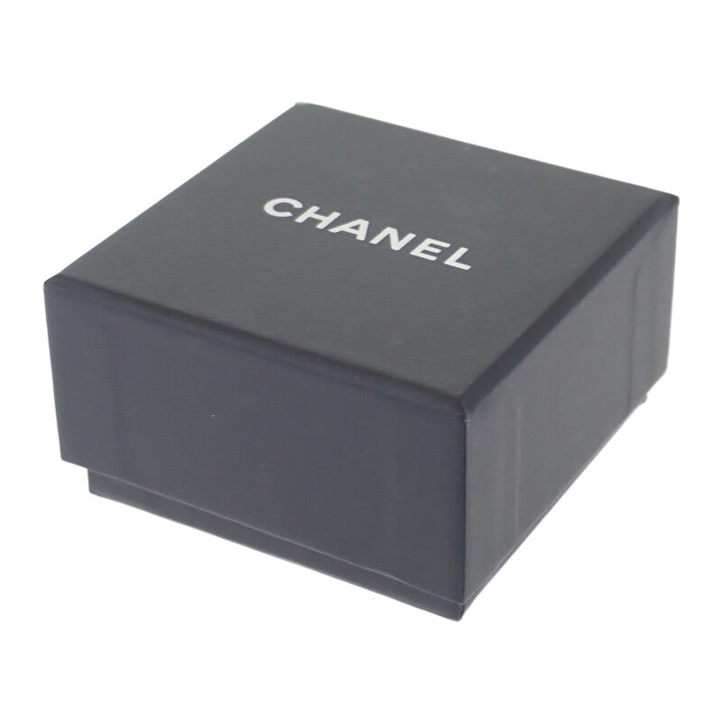 【中古】シャネル CHANEL ダブルココマーク ピアス メタル クリスタル ゴールド ブラック A22B刻印 レディース【Aランク】