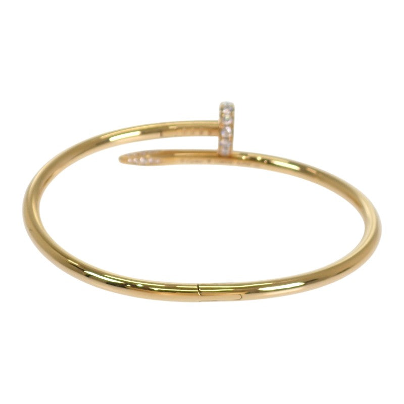 Cartier Juste un Clou B6048618 Bracelet K18 Yellow Gold Gold Diamond Women's [Used] [A rank]