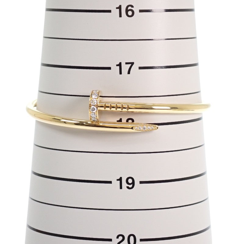 Cartier Juste un Clou B6048618 Bracelet K18 Yellow Gold Gold Diamond Women's [Used] [A rank]
