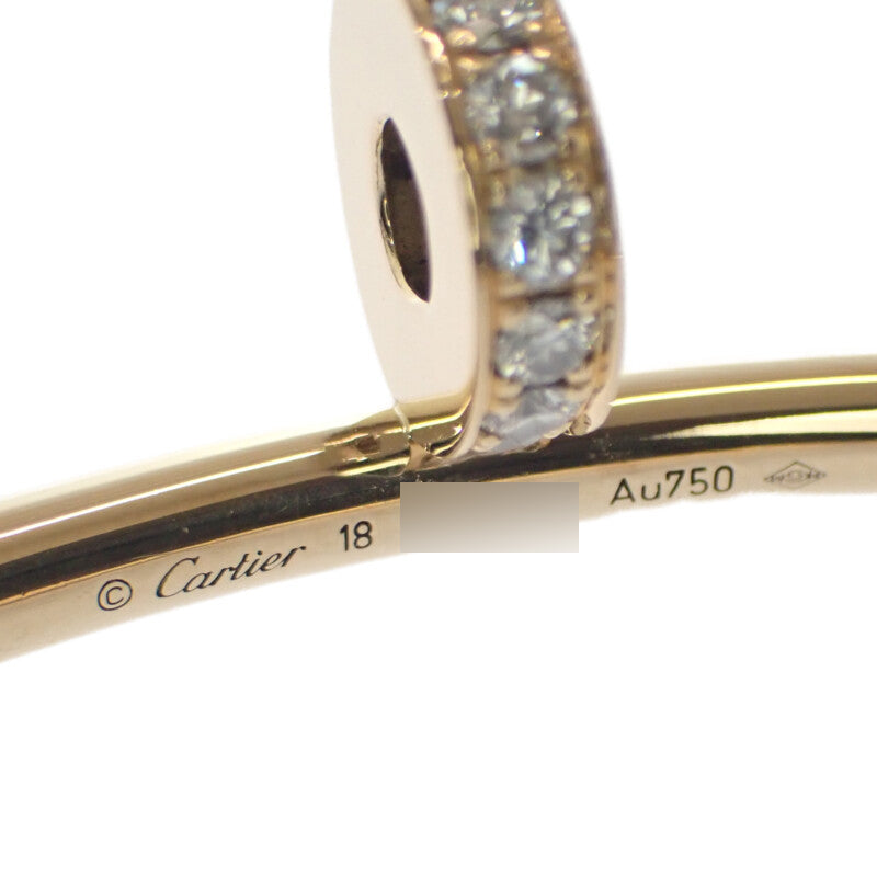 カルティエ CARTIER ジュストアンクル B6048618 ブレスレット K18イエローゴールド ダイヤモンド レディース【中古】【Aランク】