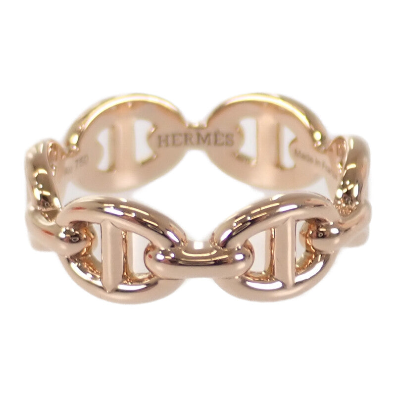 エルメス HERMES シェーヌダンクル アンシェネPM H110025B00048 リング K18ピンクゴールド 8号  48 レディース【中古】【Aランク】