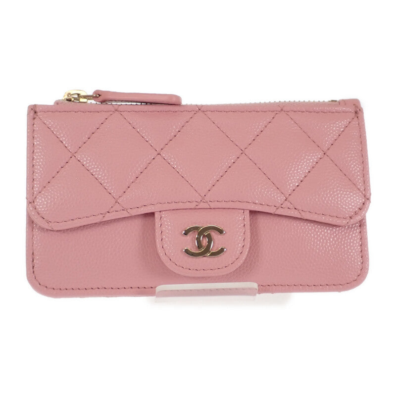 確認用　シャネル マトラッセ シャネル CHANEL マトラッセ フラップジップ コインケース AP0374