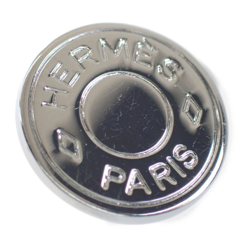 エルメス HERMES セリエ カフリンクス カフス メタル シルバー メンズ【中古】【ABランク】