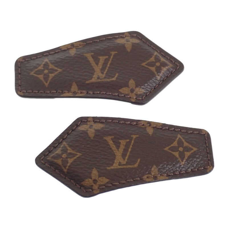 【中古】ルイヴィトン LOUIS VUITTON バレッタ・LVバックステージ ヘアピン M01443 モノグラム ヘアアクセサリー ゴールド金具 レディース【Aランク】