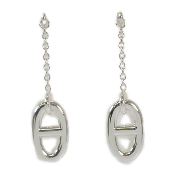 エルメス HERMES ファランドールMM H108618B00 ピアス シルバー925 レディース【中古】【Aランク】