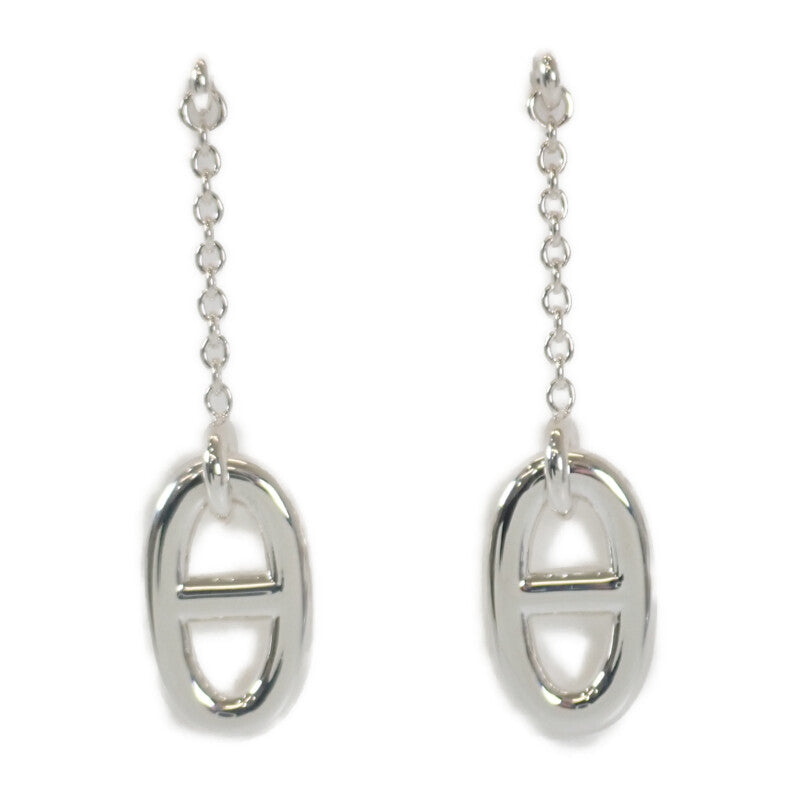 エルメス HERMES ファランドールMM H108618B00 ピアス シルバー925 レディース【中古】【Aランク】