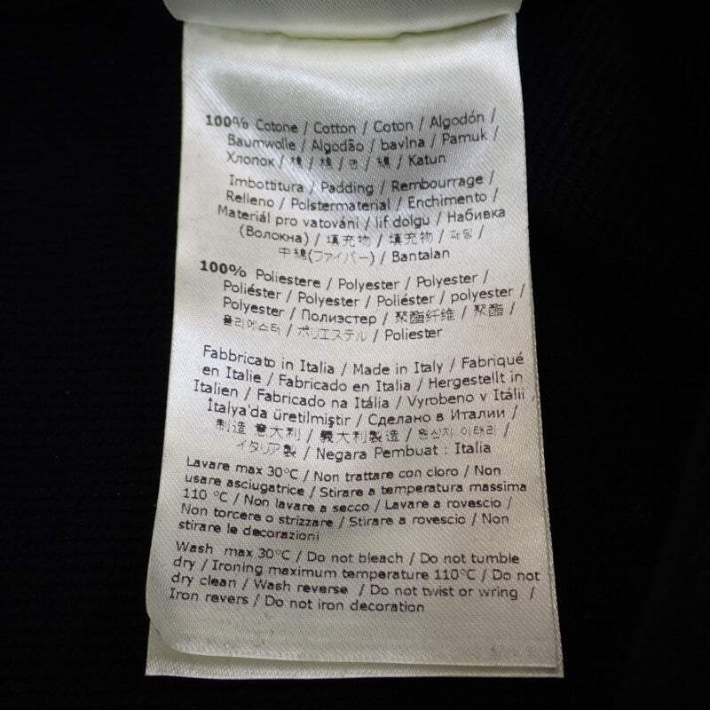 フェンディ FENDI ロゴ JF8541AG34 ワンピース コットン ポリエステル ブラック 12+ キッズ ガールズ【中古】【Aランク】