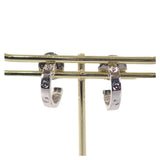 カルティエ CARTIER ラブ フープ イヤリング スモール B8028900 ピアス K18ホワイトゴールド レディース【中古】【Aランク】