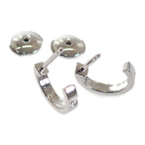 カルティエ CARTIER ラブ フープ イヤリング スモール B8028900 ピアス K18ホワイトゴールド レディース【中古】【Aランク】