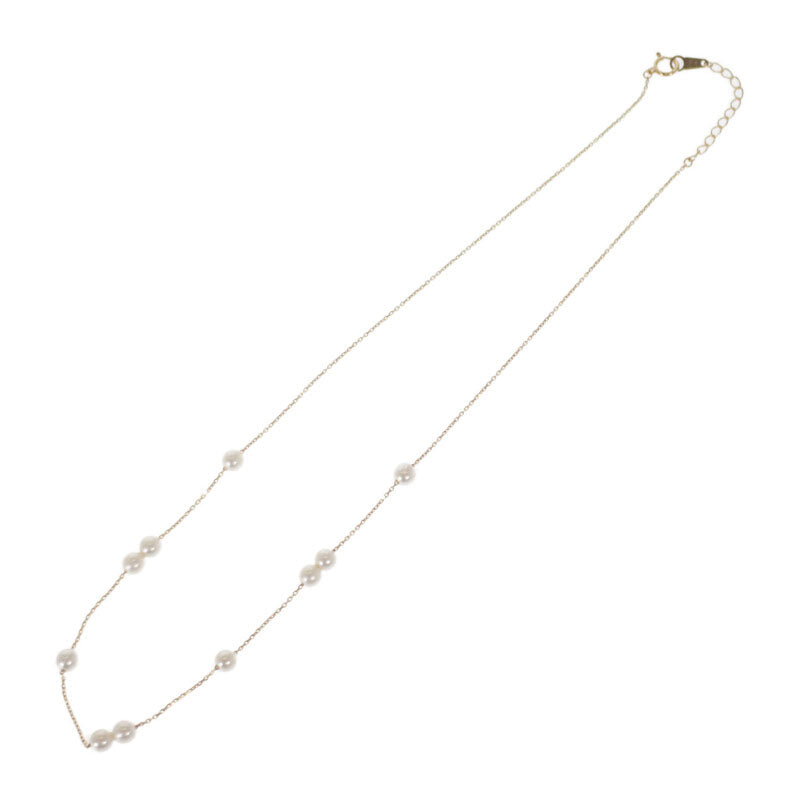 【中古】タサキ TASAKI 淡水パール ネックレス K18イエローゴールド レディース【Aランク】