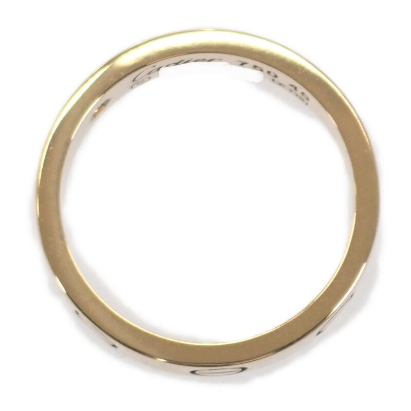 【中古】カルティエ CARTIER ラブリング スモールモデル B4056100 リング K18イエローゴールド 5号 ダイヤモンド 45 レディース【Aランク】