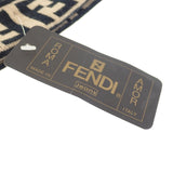 フェンディ FENDI ビーニー ニットキャップ ウール ブラウン レディース メンズ ユニセックス【中古】【SAランク】