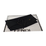 フェンディ FENDI ビーニー ニットキャップ ウール ブラウン レディース メンズ ユニセックス【中古】【SAランク】