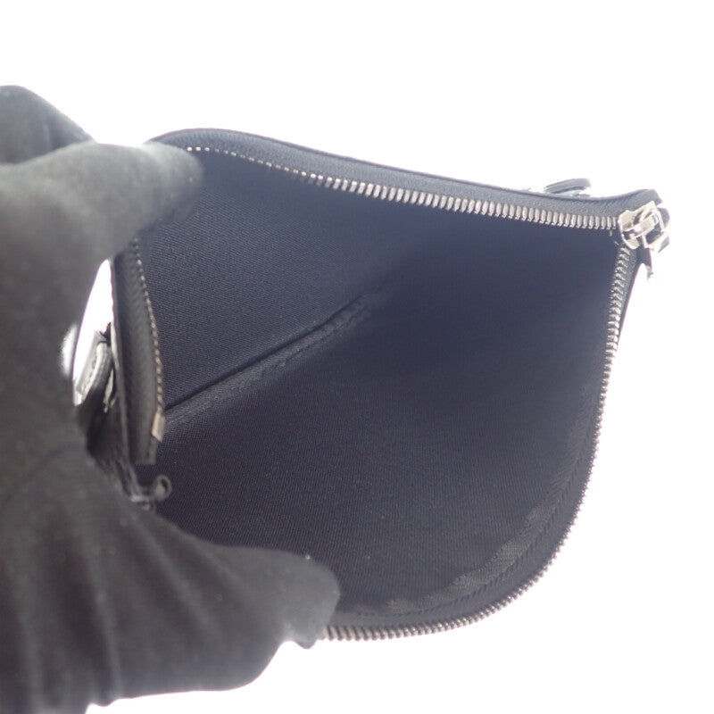 【中古】ルイヴィトン LOUIS VUITTON トリオ・メッセンジャー M69443 ショルダーバッグ モノグラムエクリプス ブラック シルバー金具 メンズ【Aランク】