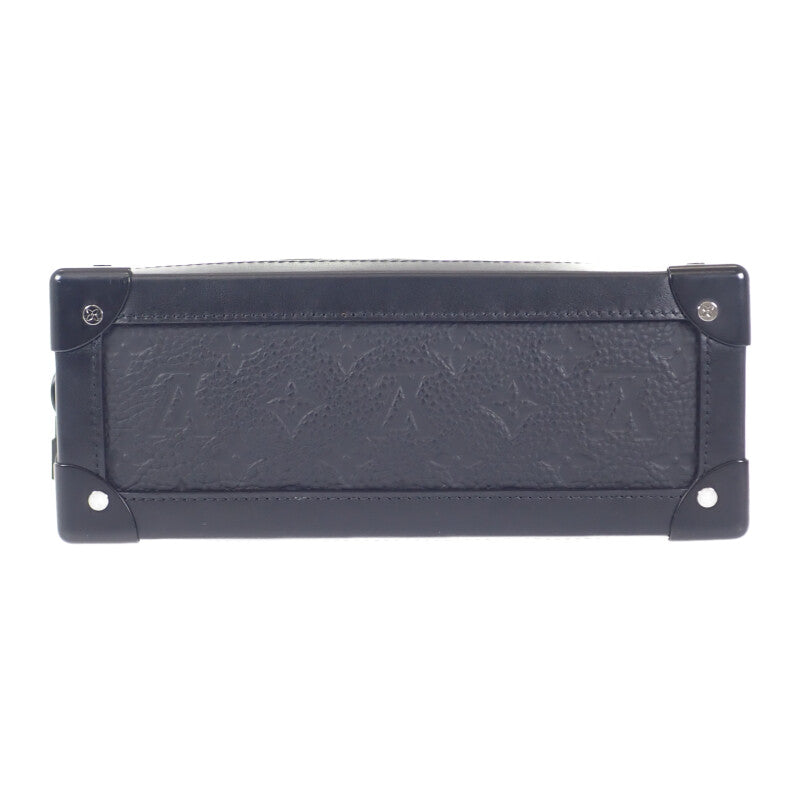 ルイヴィトン LOUIS VUITTON ソフトトランク M55700 ショルダーバッグ トリヨンモノグラム ブラック メンズ【中古】【ABランク】